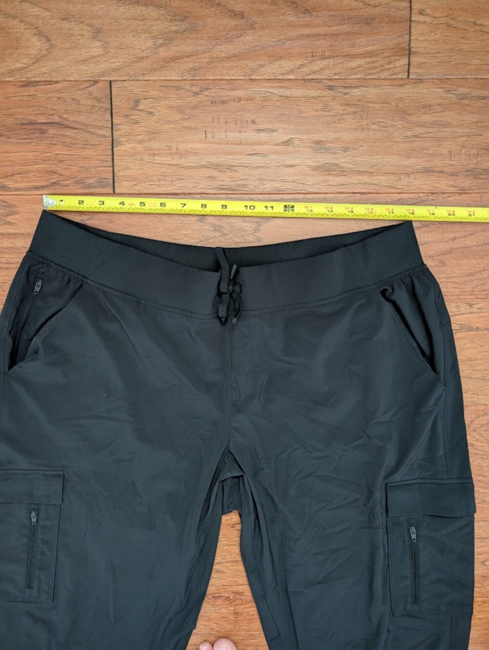 all in motion Women's Black Cargo Joggers Drawstring Waist Size 1X - Picture 8 of 8